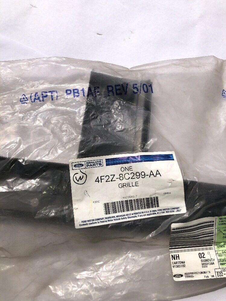 New OEM Ford Freestar Headlight Mounting Header Panel Cover 04-07 4F2Z-8C299-AA