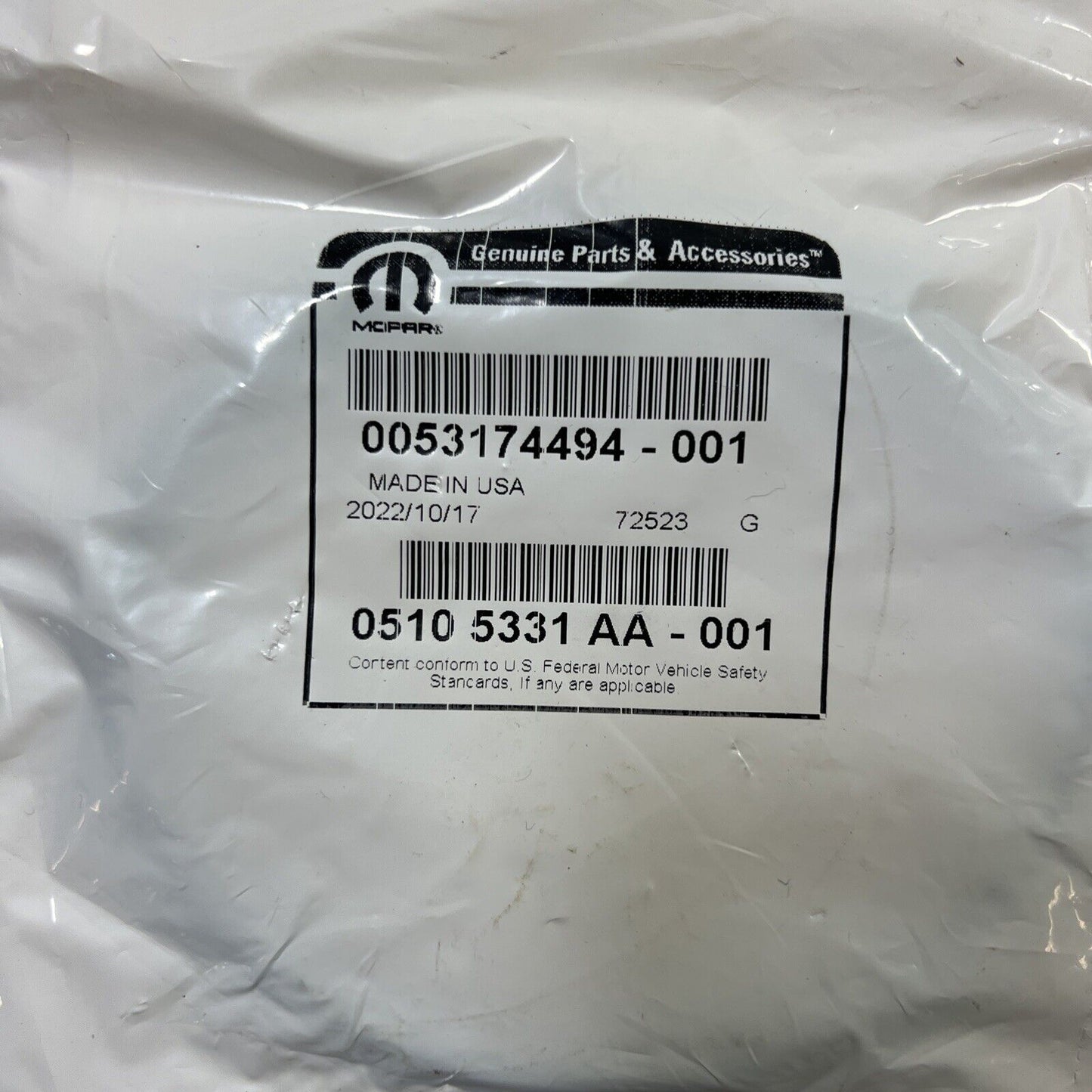 Genuine OEM Mopar Cherokee Fuel Tank Sending Unit Gasket 2007-2022 5105331AA