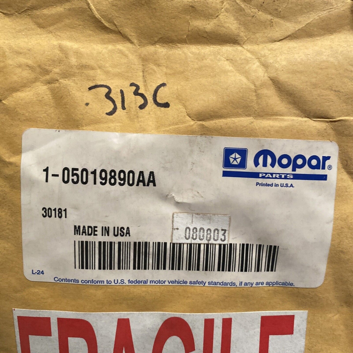New OEM Mopar Dodge Dakato Durango Mirror Glass Right 1997-2004 05019890AA