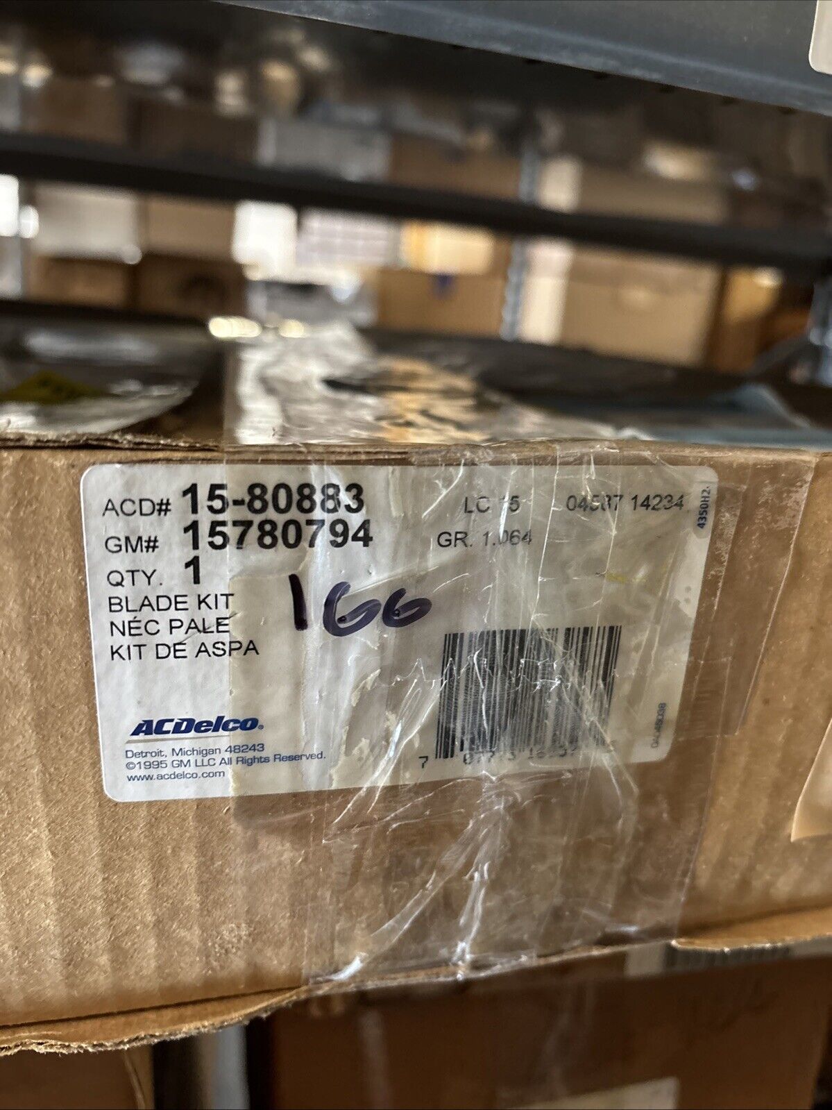 Genuine OEM GM Cadillac Escalade Radiator Fan Motor Blade 2007-2014 15780794