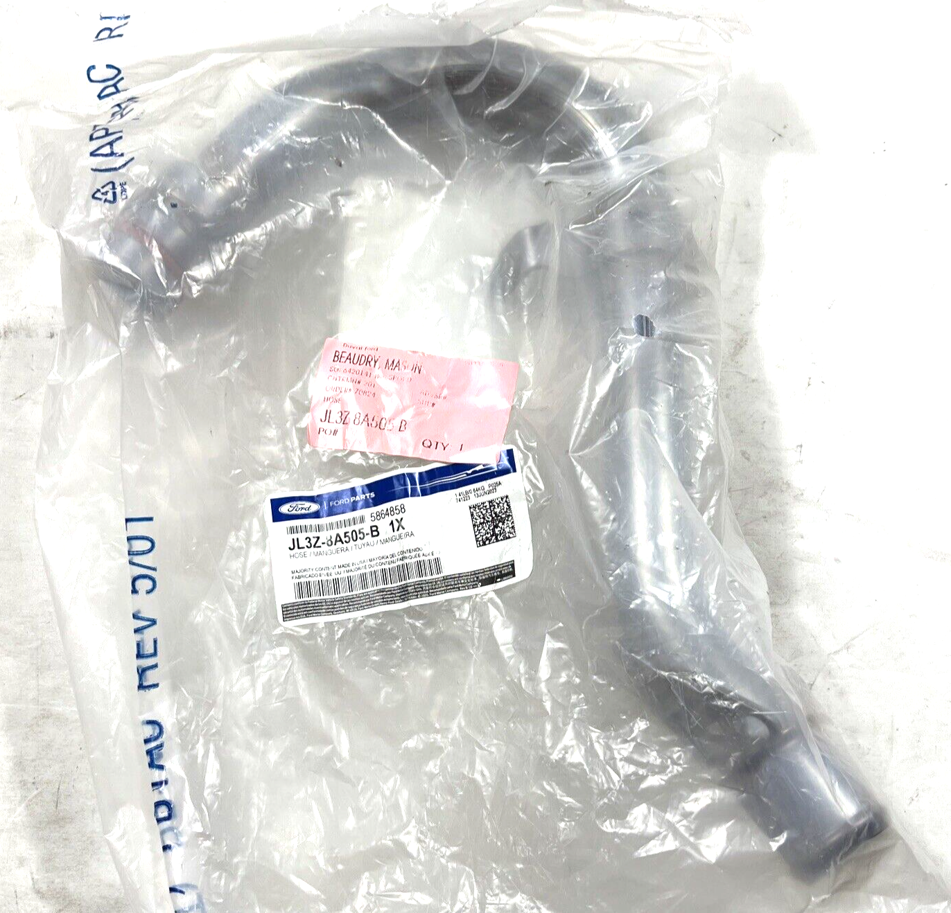 NEW OEM Ford Radiator Coolant Hose Lower JL3Z8A505B F-150 3.0L 2018-2021