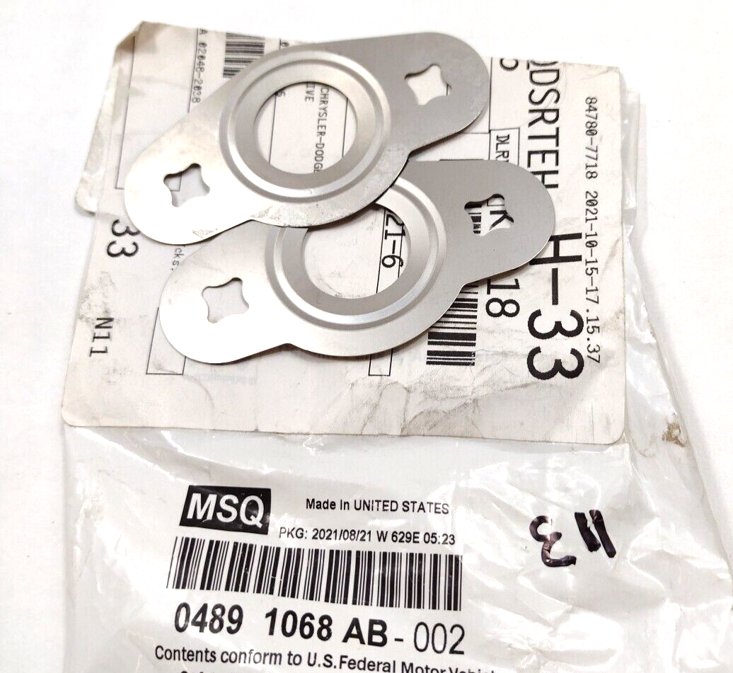 Genuine OEM Mopar Emission Components-Egr Valve Gasket (Pack of 2) 4891068AB