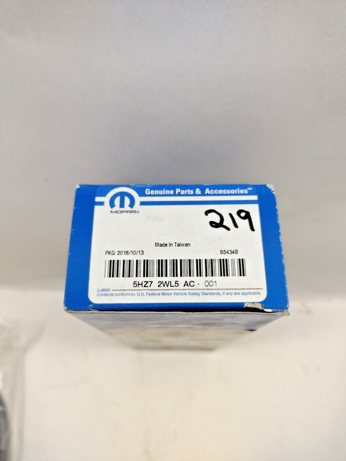 Genuine OEM Mopar Right Side Power Window/Door Lock Switch Bezel 5HZ72WL5AC