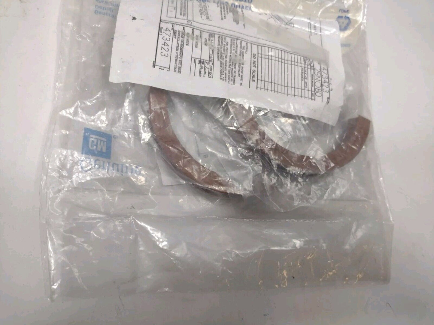 Genuine OEM GM Chevy P20 Engine Crankshaft Seal 1984-1989 10121044