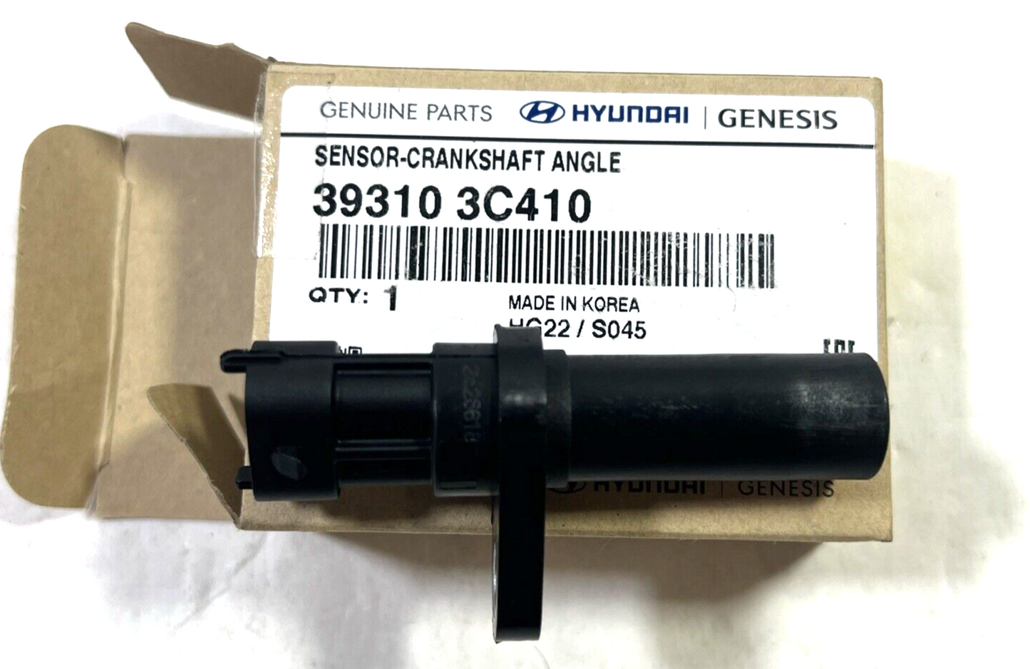 Genuine OEM Hyundaoi K900 Left Side Crankshaft Position Sensor Kia 393103C410