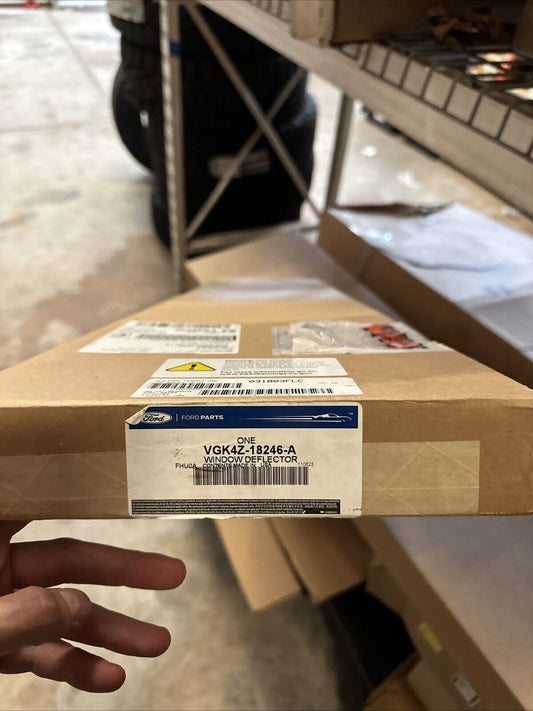 Genuine OEM Ford Transit Side Window Deflector Rain Guard Kit 2-pc VGK4Z18246A