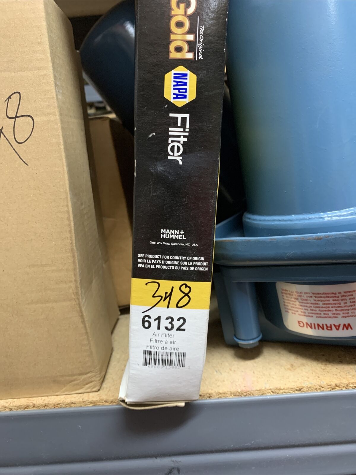 NAPA GOLD AIR FILTER , 6132