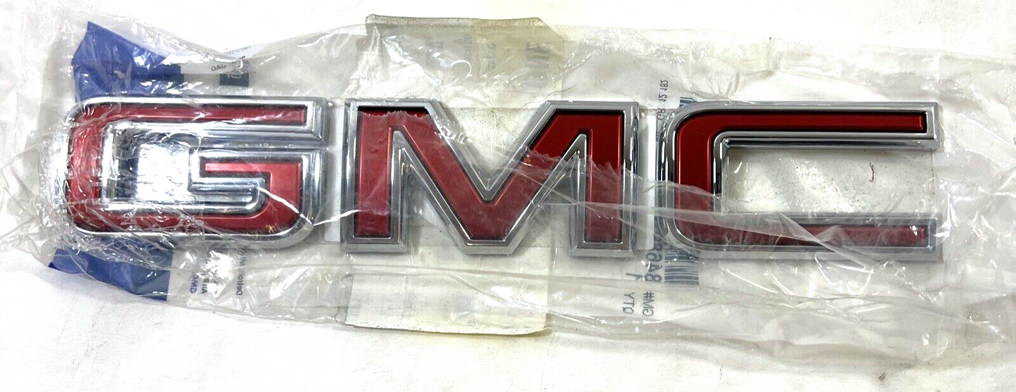 Genuine OEM GM Terrain Rear Lift Gate Exterior Trim Nameplate 2020-2024 84689767