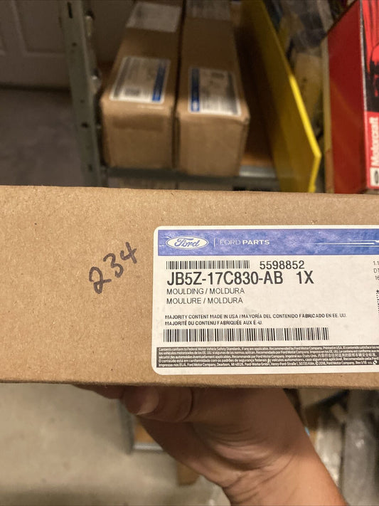 New OEM Ford Explorer Chrome Bumper Trim Rear Left JB5Z-17C830-AC