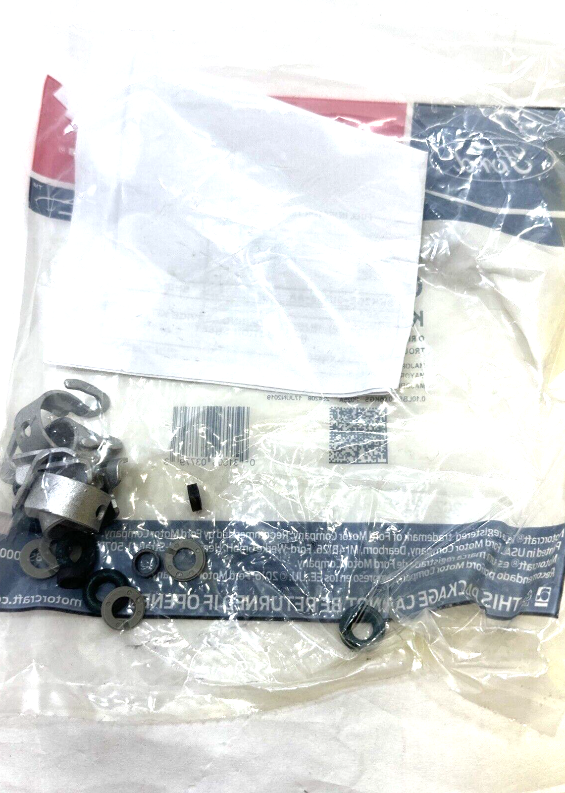 New OEM Genuine Ford Edge 19-23 Fuel Injector seal & Clip Kit Motorcraft CM5290