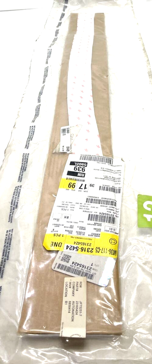 New OEM Genuine GM Corvette Driver Side Rocker Panel Molding Protector 23165424