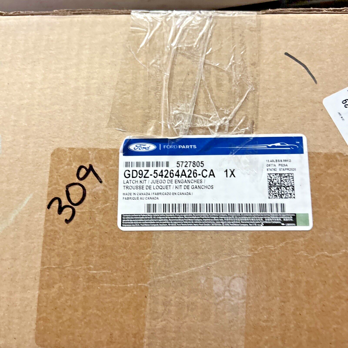 New OEM Genuine Ford Latch Assembly GD9Z54264A26CA