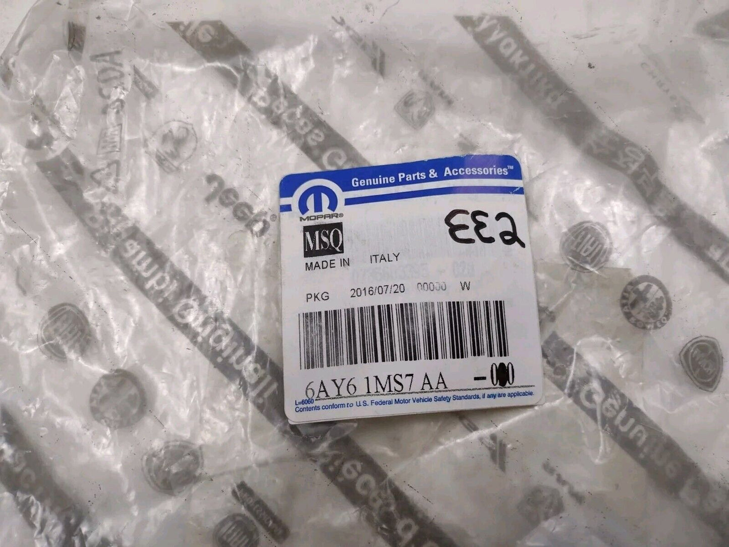 Genuine OEM Mopar Fiat 500X Screw Cover Cap Left 2016-2022 6AY61MS7AA