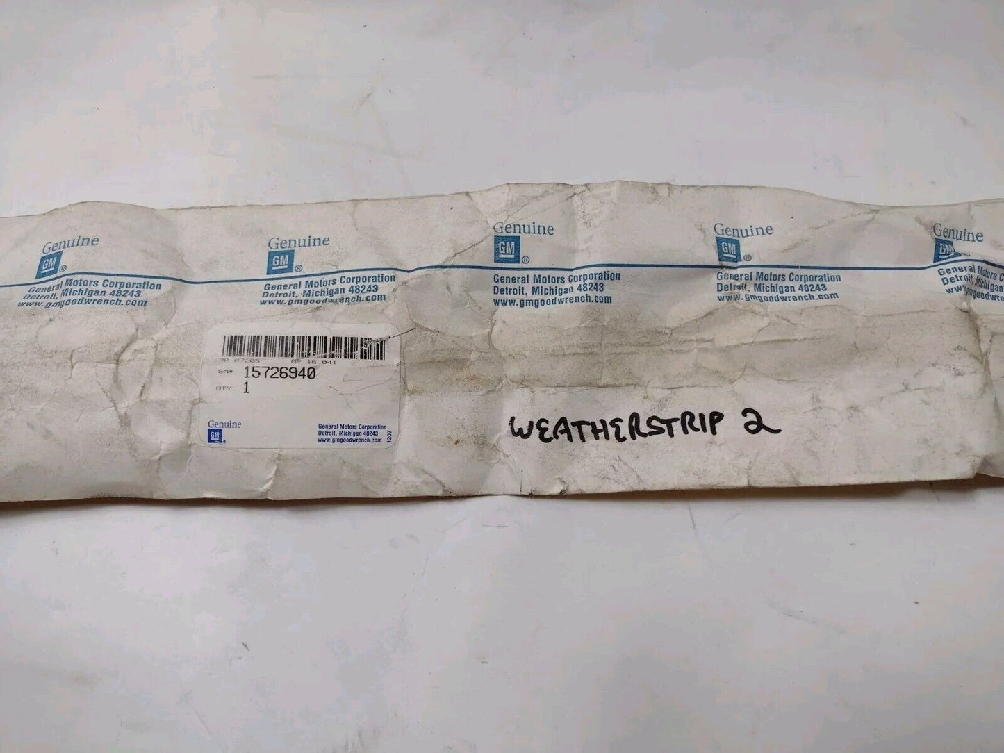 New Genuine OEM GM Chevy Blazer Molding 1994-2005 15726940