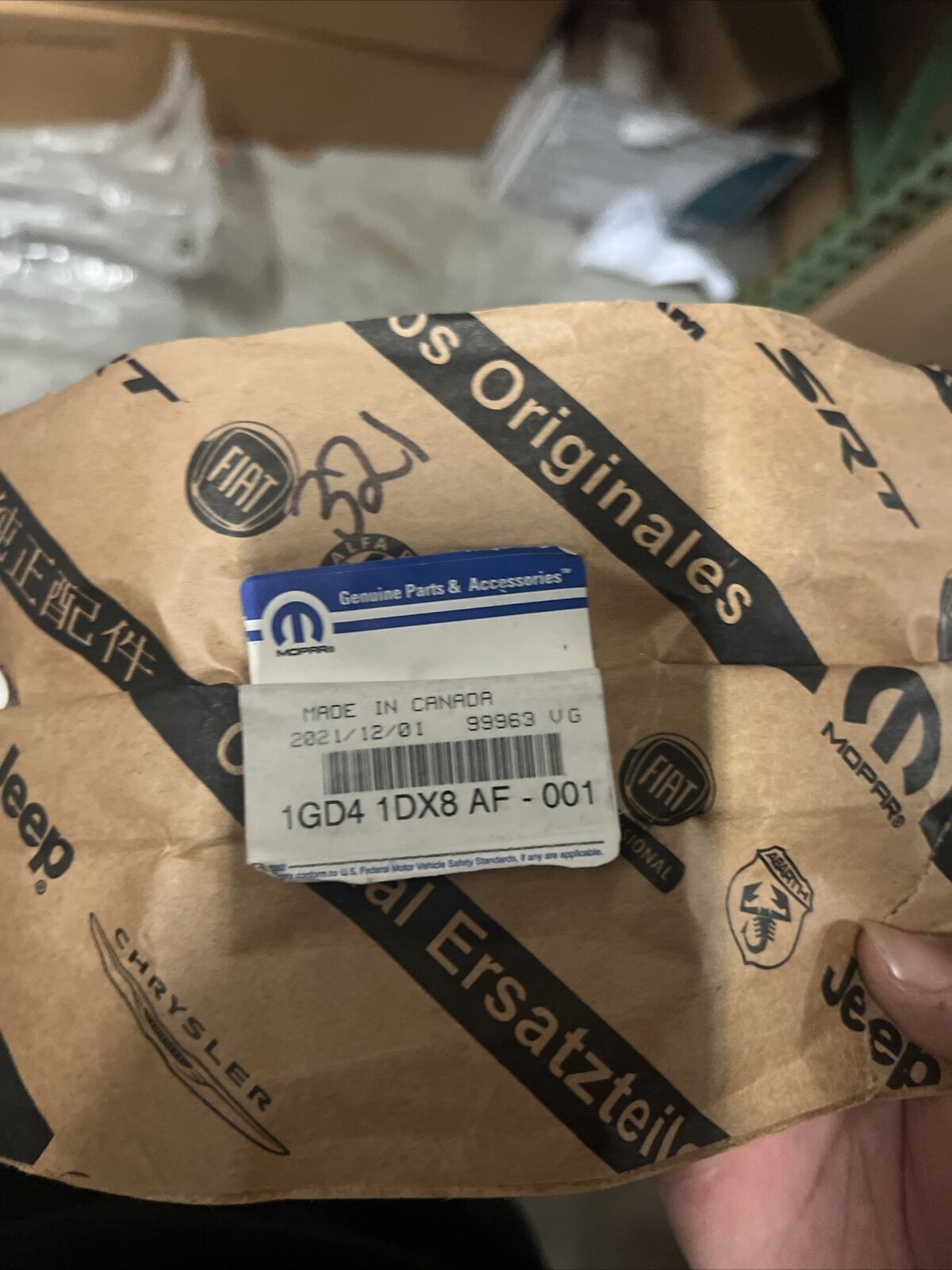 Genuine OEM Mopar Challenger Roof Molding 2008-2023 1GD41DX8AF