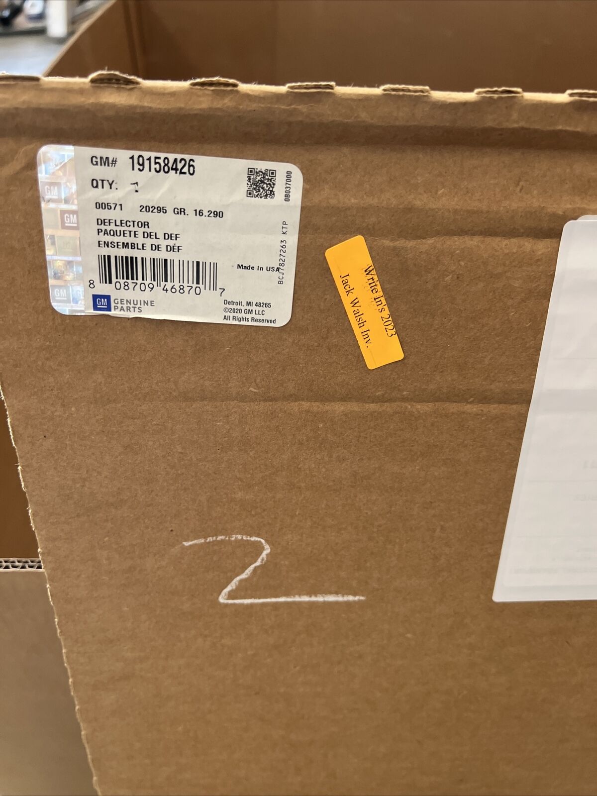 GM 19158426 OEM Vent Side Shade Vent Visors for 2008-2015 Enclave by Buick