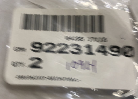 New OEM Genuine GM Chevrolet 10-15 Front Bumper Fascia Molding Rivet 92231490