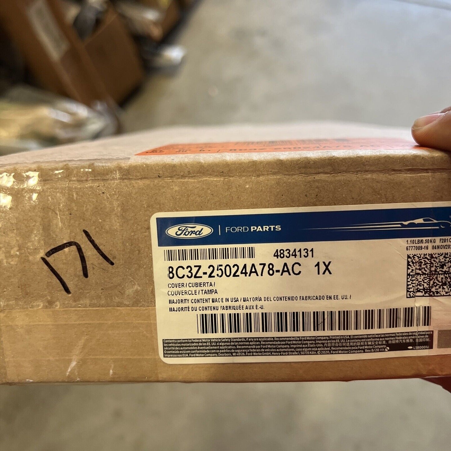 New OEM Genuine Ford Right Passenger Side Instrument Panel Cover 8C3Z25024A78AC