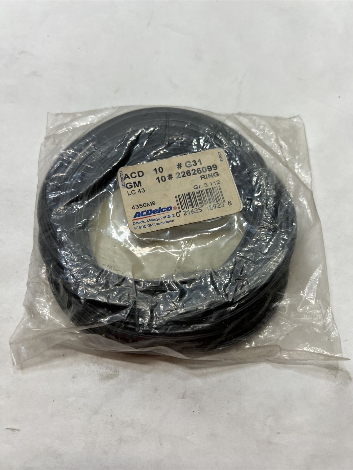 New OEM GM ACDelco Fuel Sender Unit Seal Ring 22626099 Sold Individually