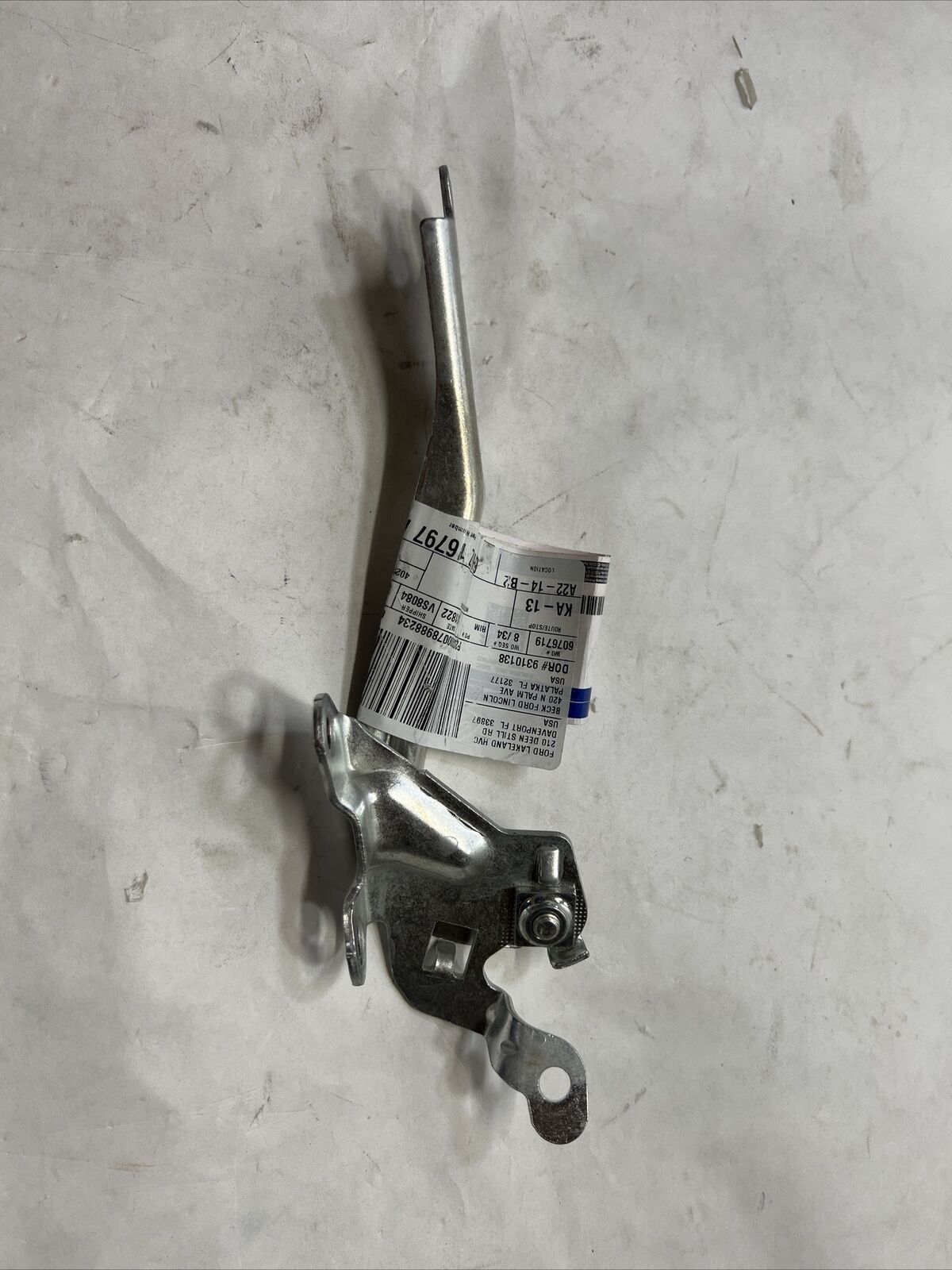 New OEM Genuine Ford MKZ 06-12 Left Driver Side Hinge Assembly Hood 6H6Z16797A