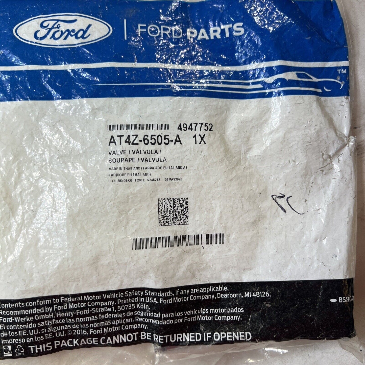 Genuine OEM Ford Transit-150 250 350 Engine Exhaust Valve 2007-2023 AT4Z6505A