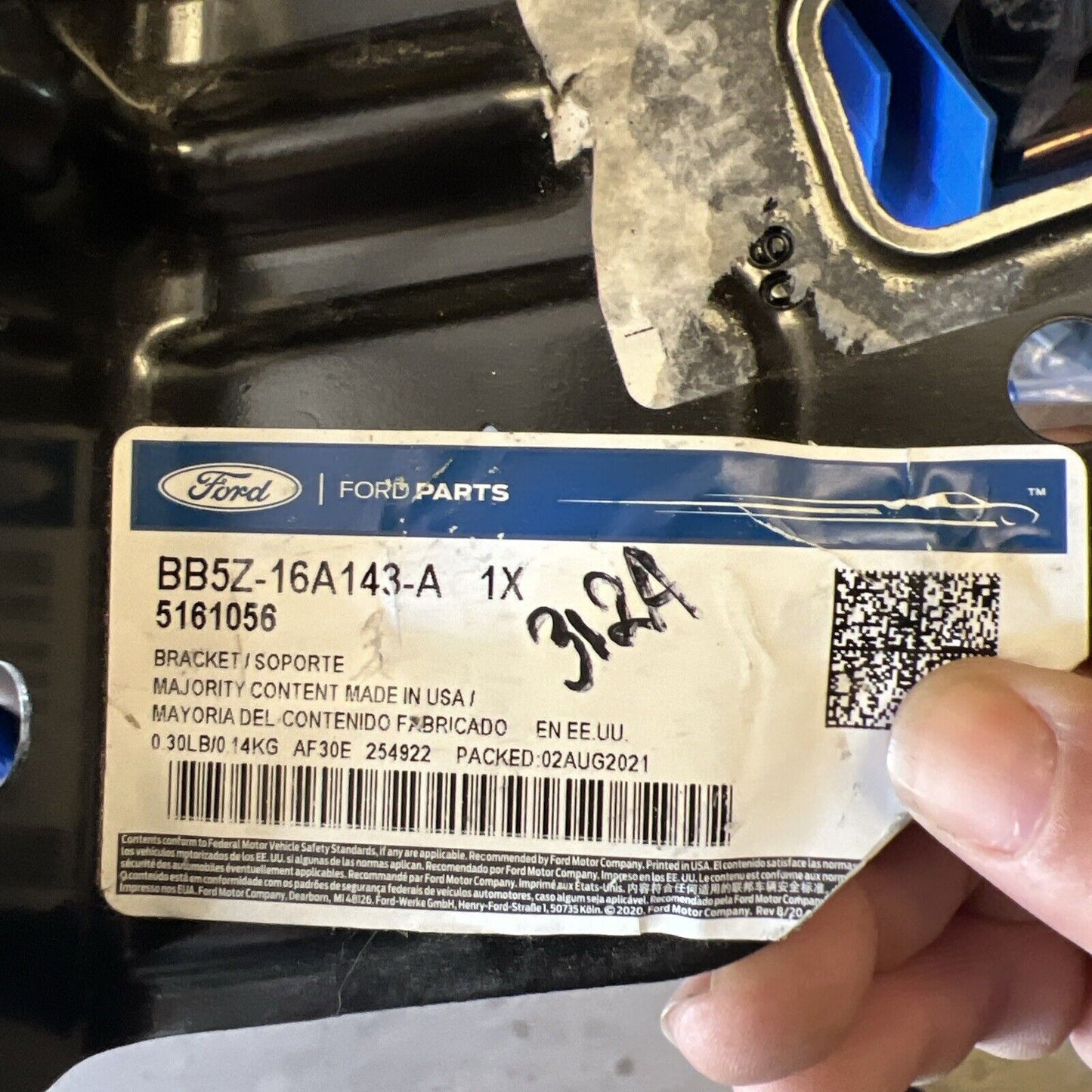 New OEM Genuine Ford Explorer 11-19 Front Left Driver Side Bracket BB5Z16A143A