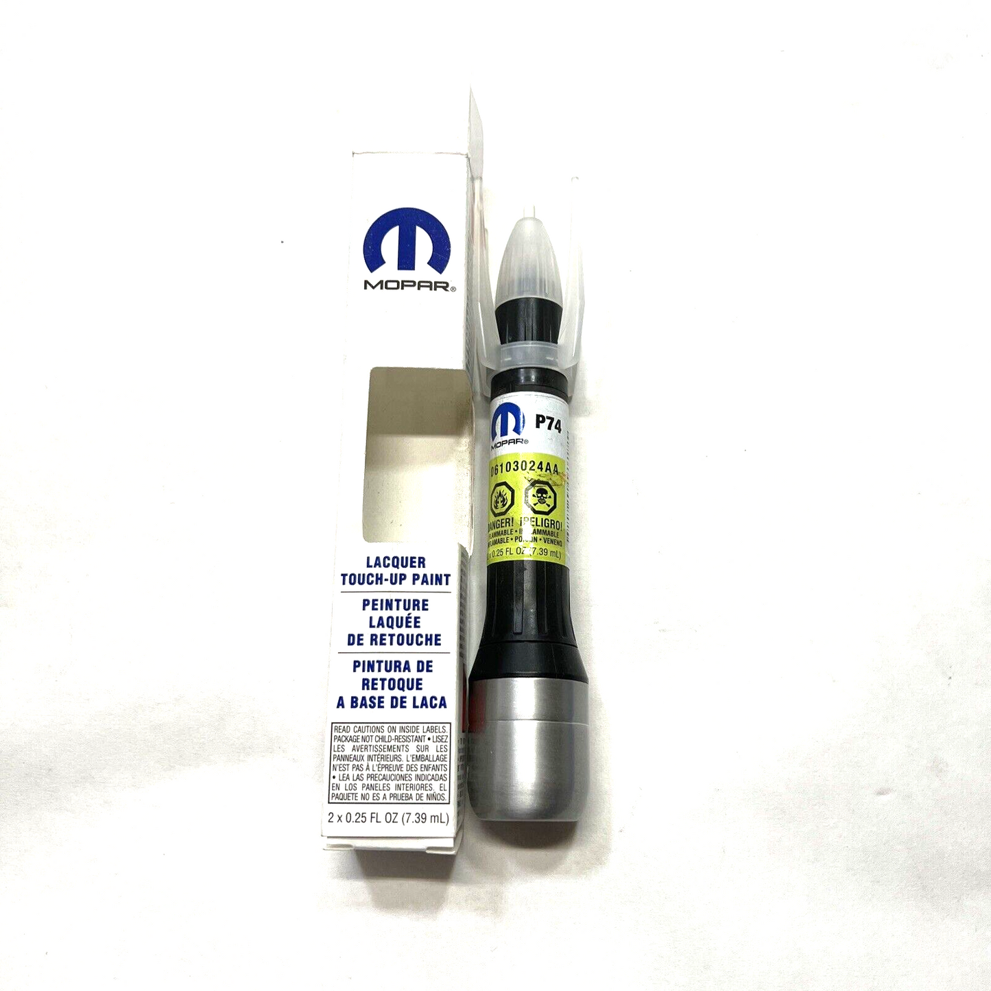 New OEM Genuine Mopar Touch Up Brush Paint Pen & Clear Coat 7.39ml 6103024AA