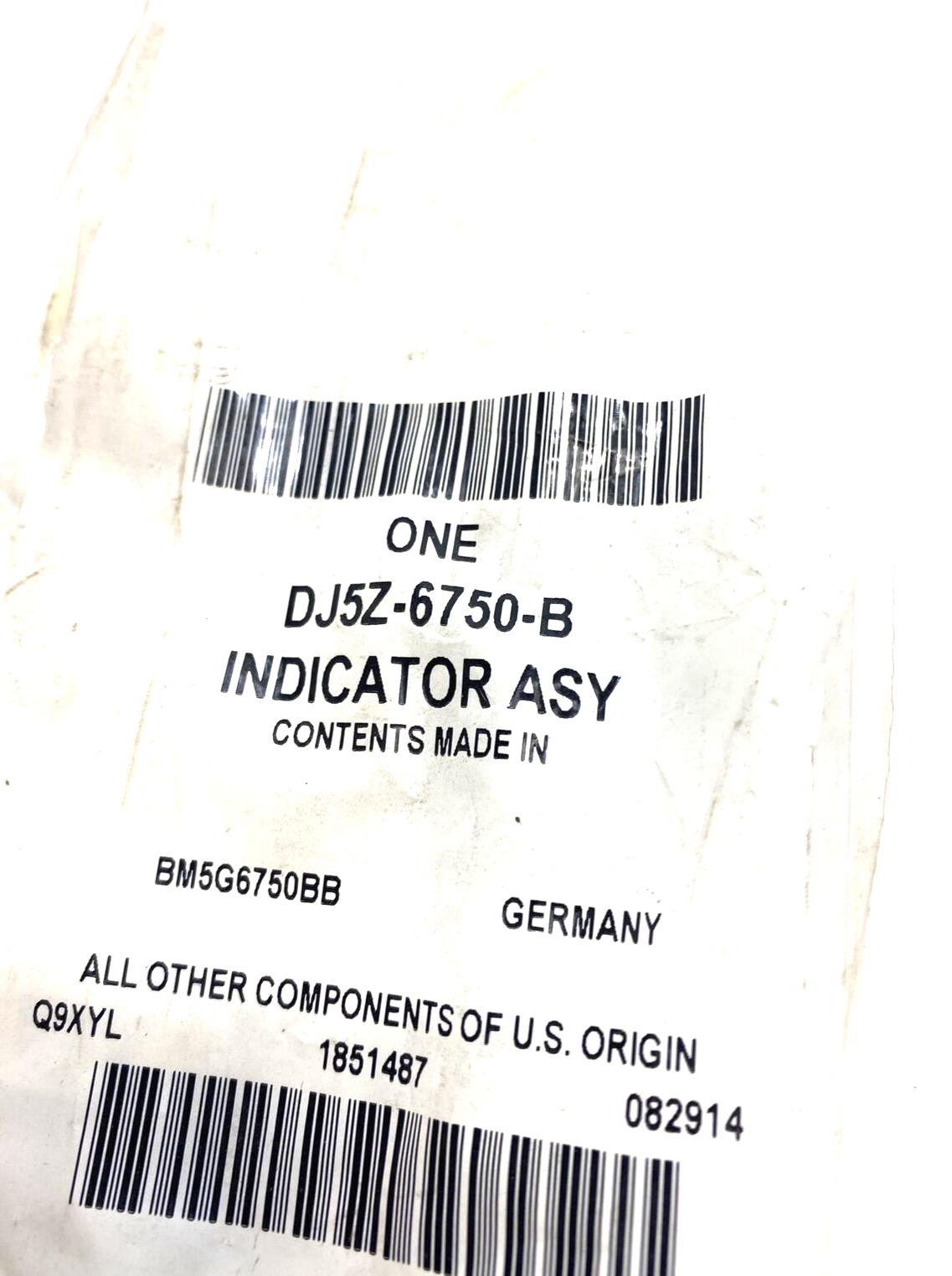 New OEM Genuine Ford Engine Oil Dipstick DJ5Z6750B