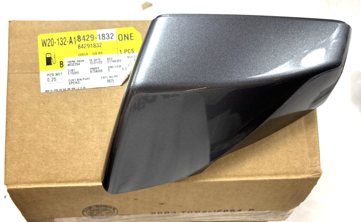 Genuine OEM GM Chevrolet Traverse Door Mirror Housing Cover 2018-2024 84291832