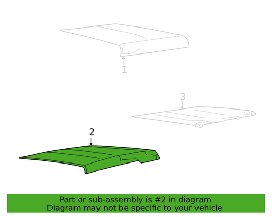 New OEM Genuine Ford Bronco 2021-2023 Top Assembly VM2DZ54500W00A