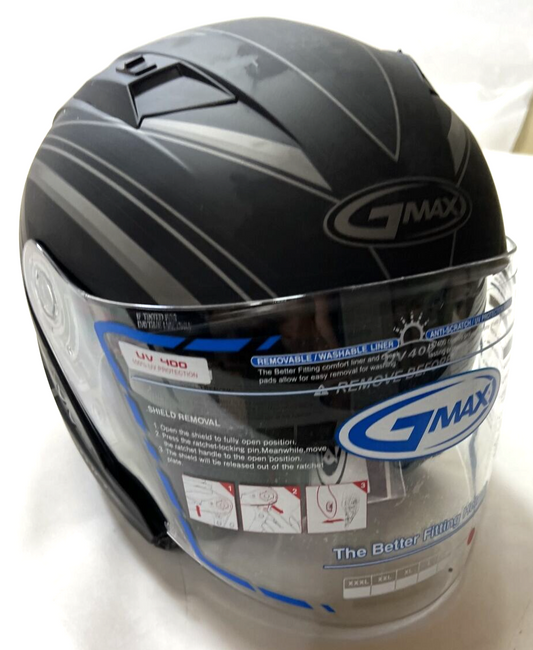 New GMAX OF-77 Helmet w/Quick Release Buckle (X-Small) 1262721