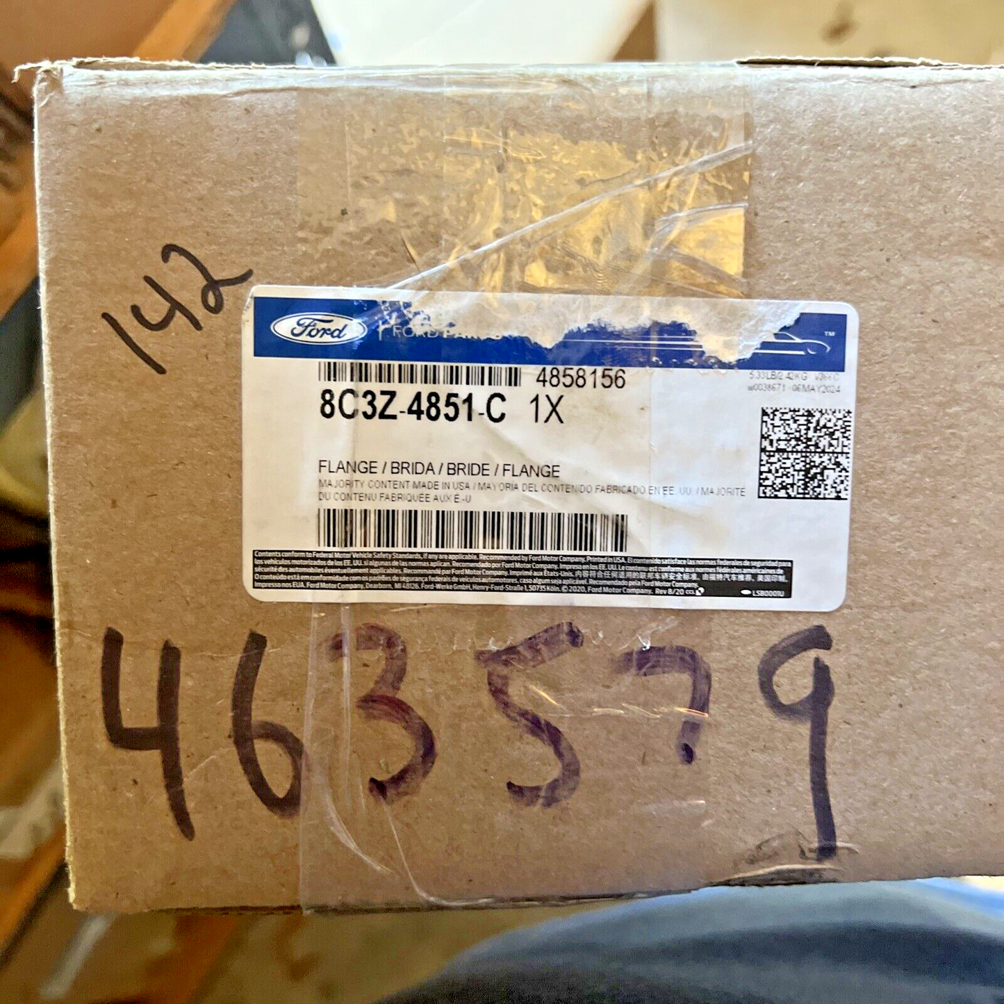 NEW Genuine OEM Ford Flange 8C3Z4851C