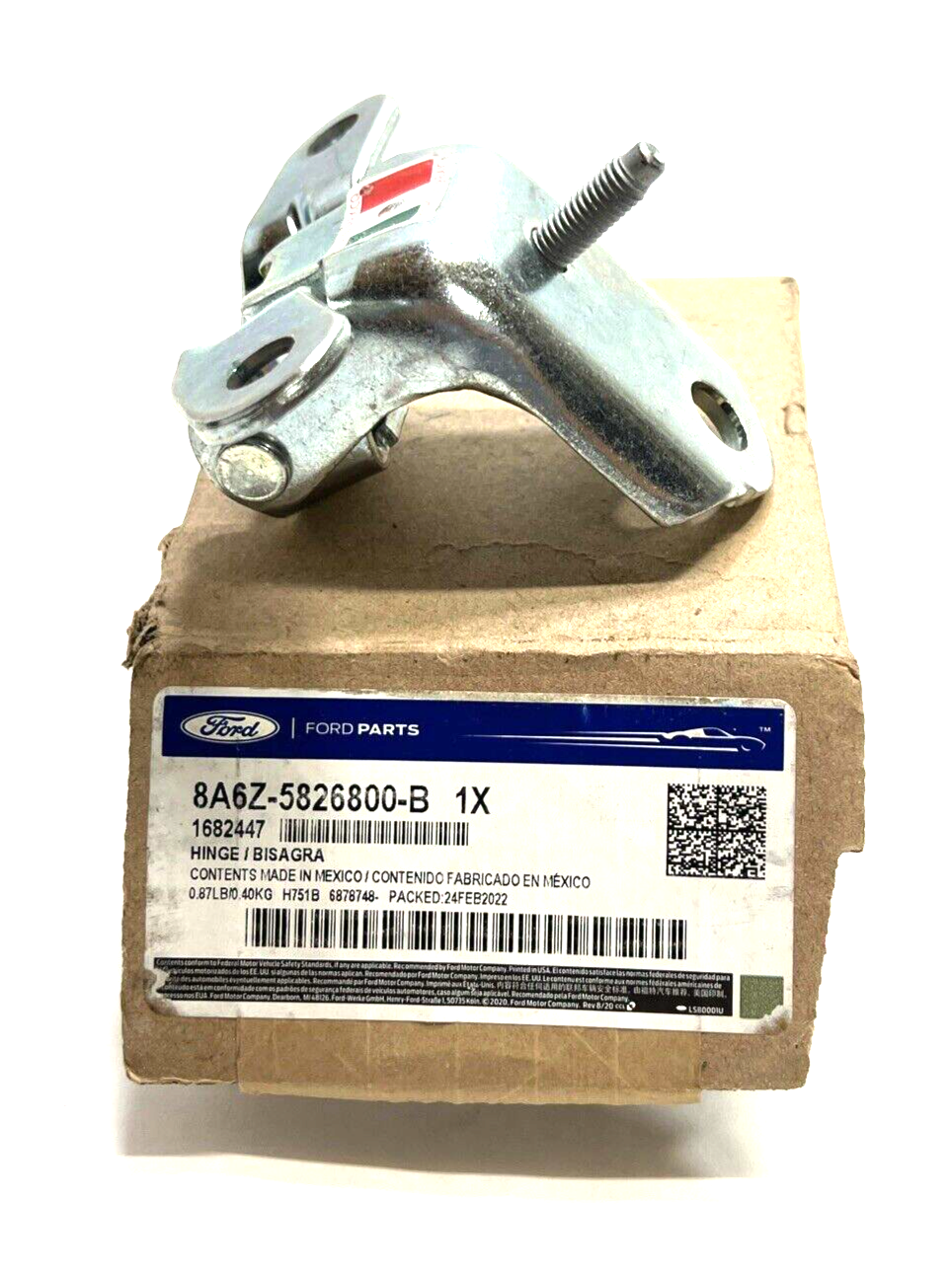 New OEM Genuine Ford Fiesta 11-19 Right Passenger Side Upper Hinge 8A6Z5826800B