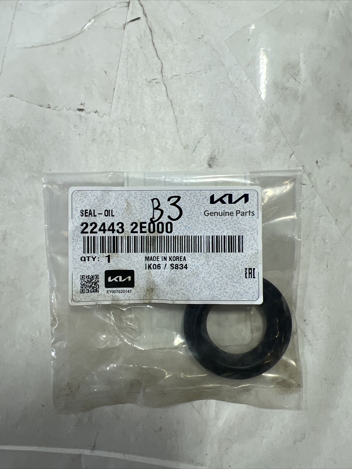 Genuine OEM Kia Forte seal Valve Cover 2012-2023 224432E000