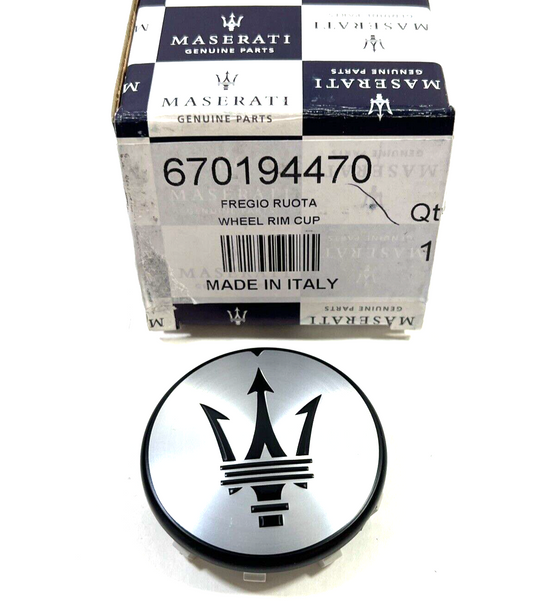 Genuine OEM Maserati Wheel Rim Cap Center Cap 670194470