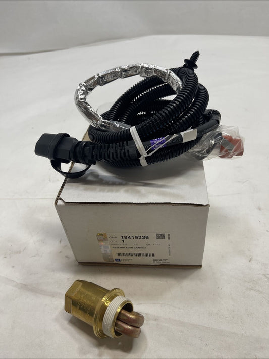 New OEM GM Engine Block Heater Cord Kit 19419326 Silverado Sierra HD 6.6L 17-19