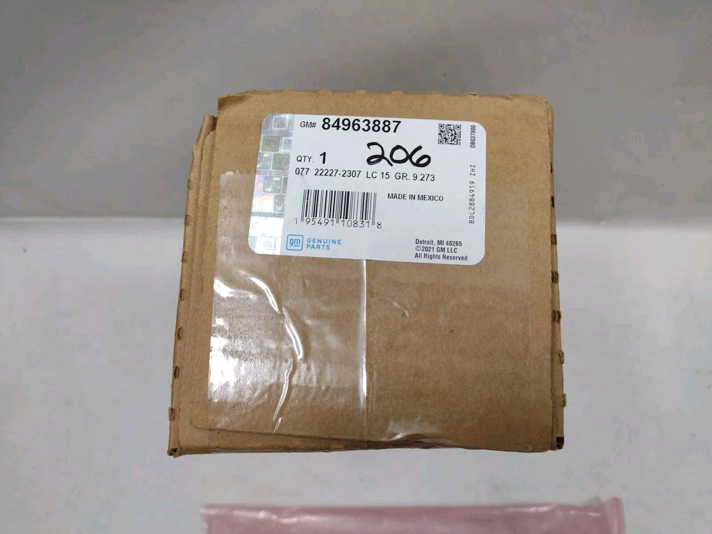 GM Genuine Parts 84963887 Heater and Air Conditioning User Interface Control