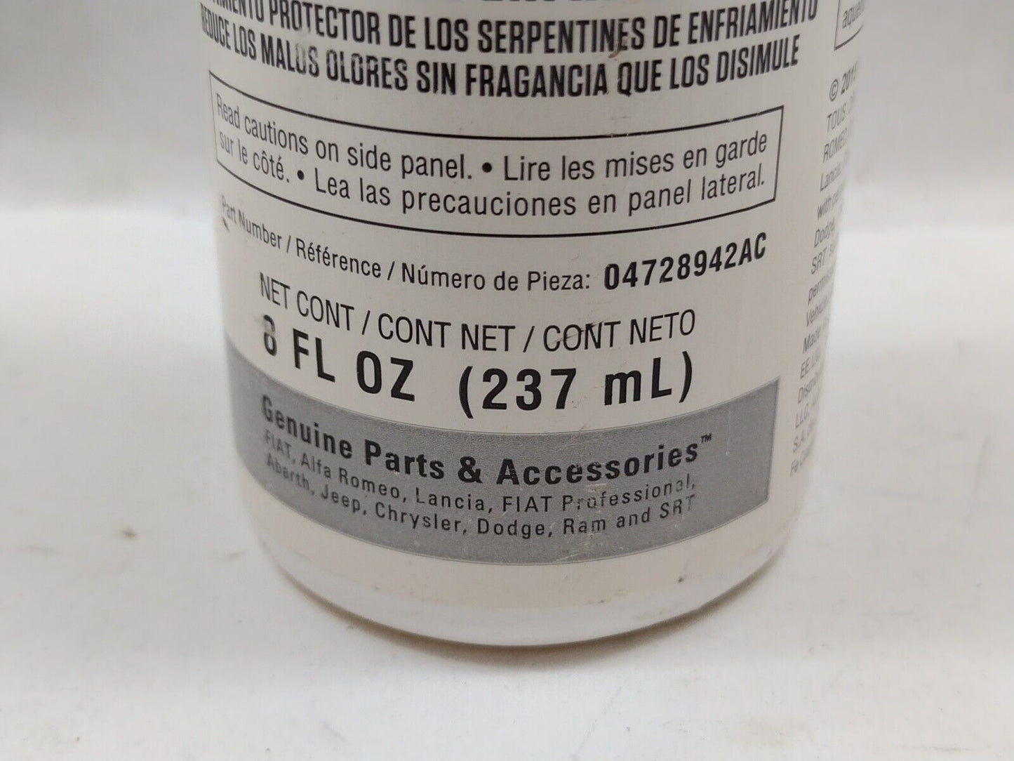 Genuine OEM Mopar Cooling Coiling Coating 4728942AC