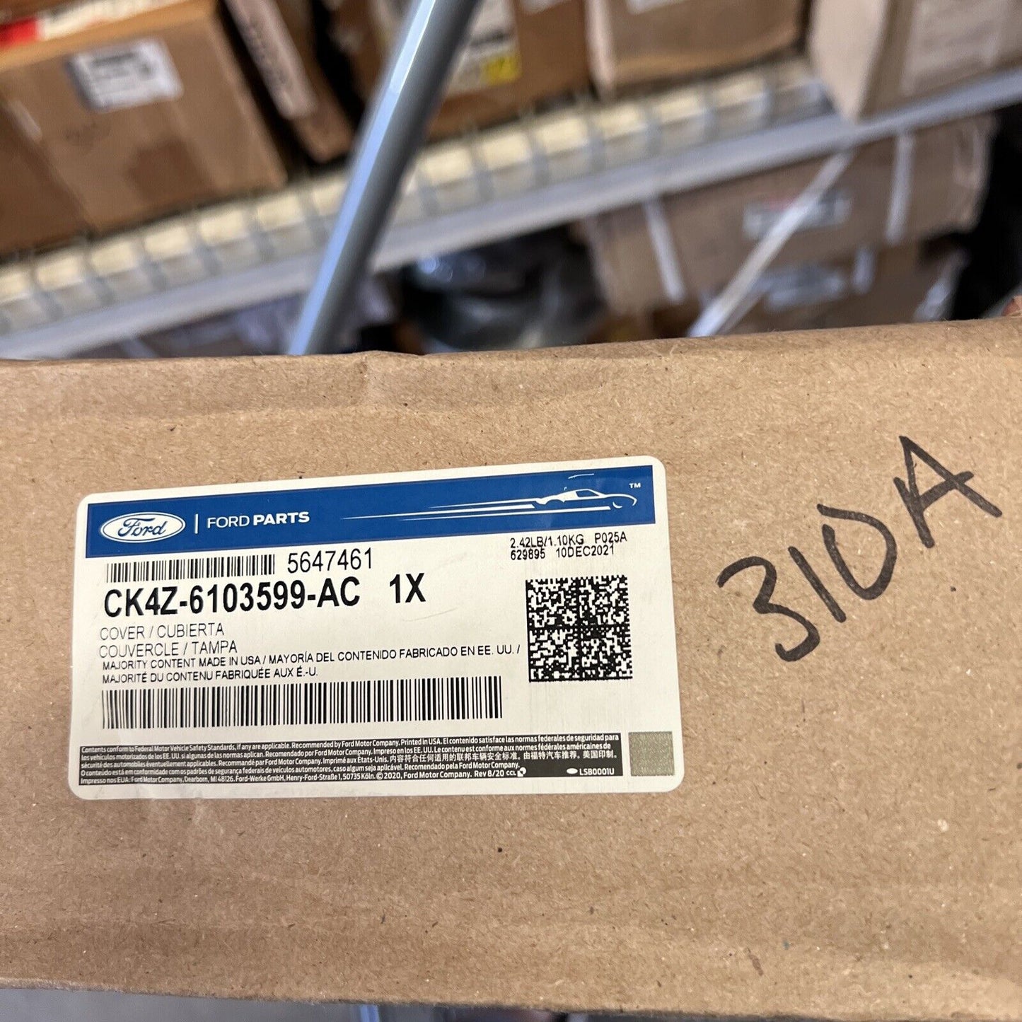 New OEM Genuine Ford 15-23 Left Driver Side Windshield Pillar Trim CK4Z6103599AC