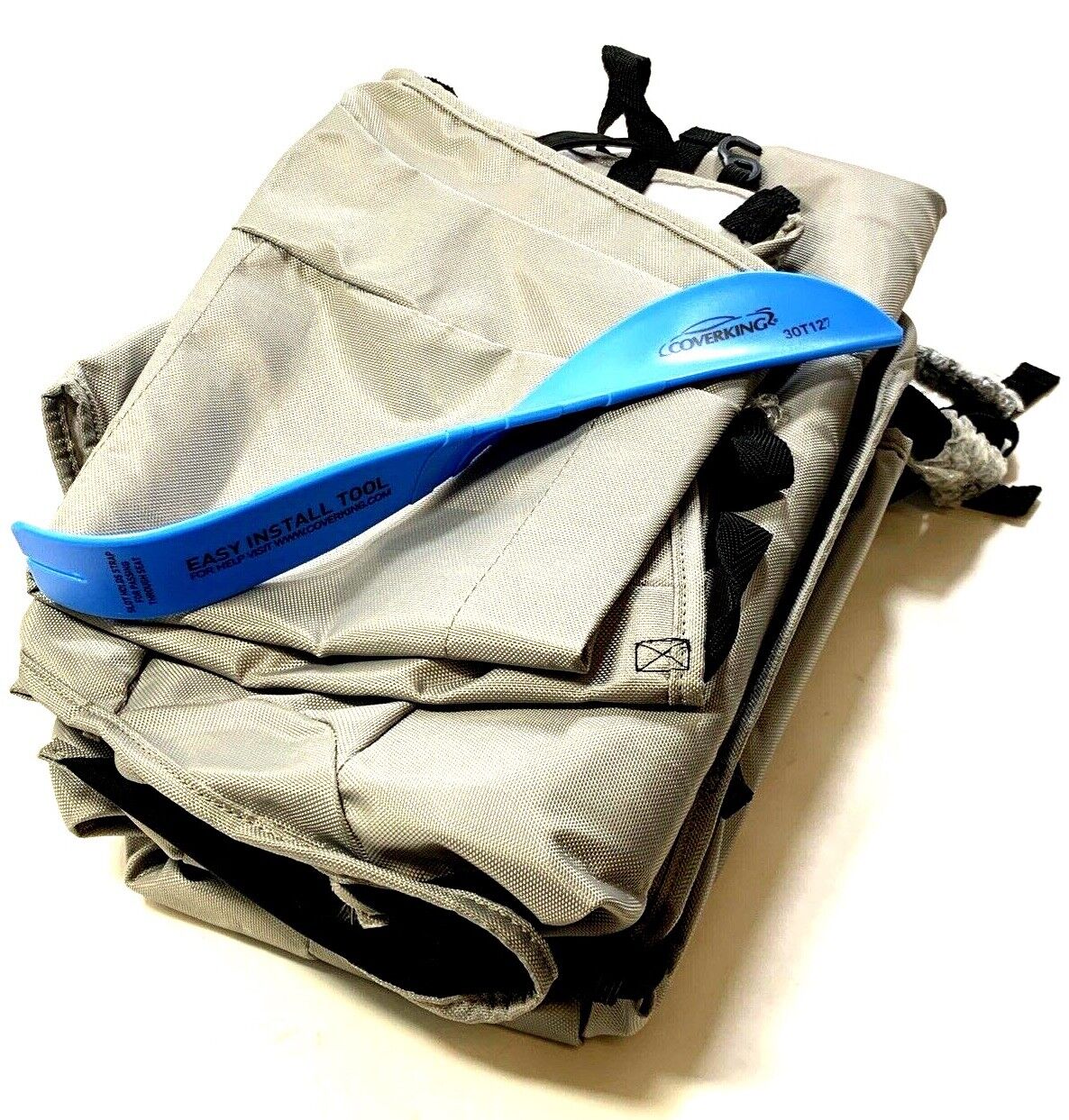 New Grey Front Seat Covers for Jeep Wrangler 1991-1999 Cover King CSC1E2JP7037