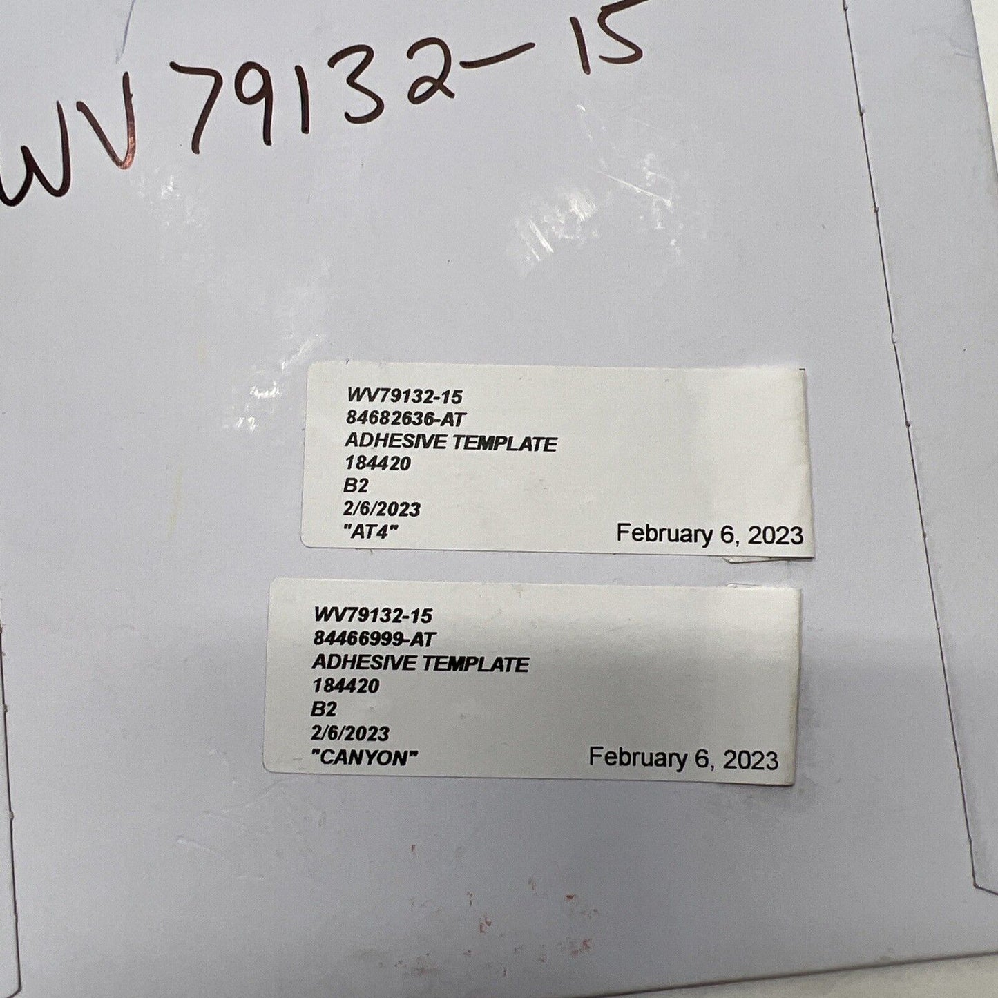 New OEM Genuine GM Canyon 2021-2022 Chrome Vehicle Name Plate 84466999