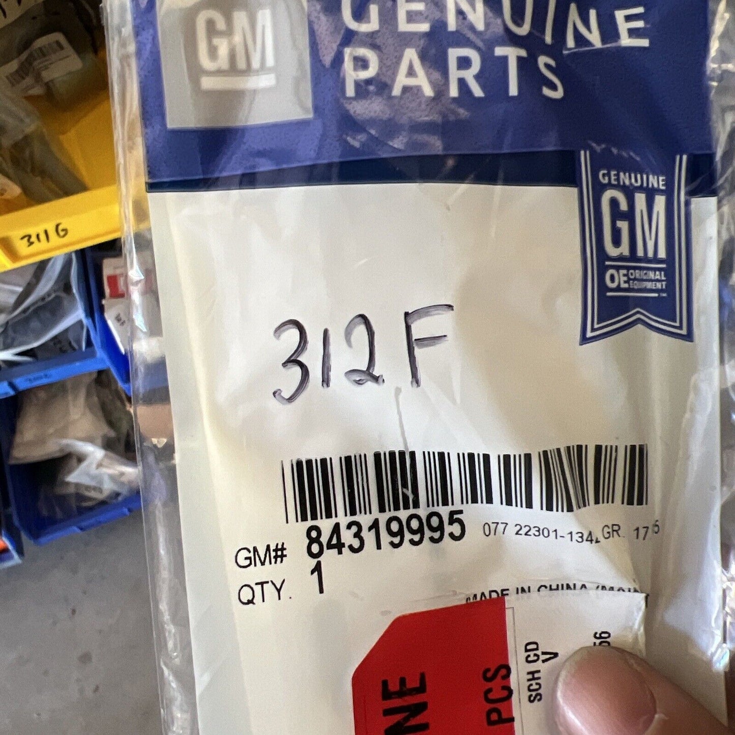 Genuine OEM GM Silverado 1500 Tailgate Emblem Badge 1999-2023 84319995