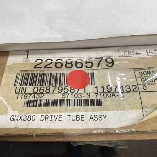 New OEM GM Sunroof Drain Tube Chevy Malibu, G6 Saturn Aura 22686579