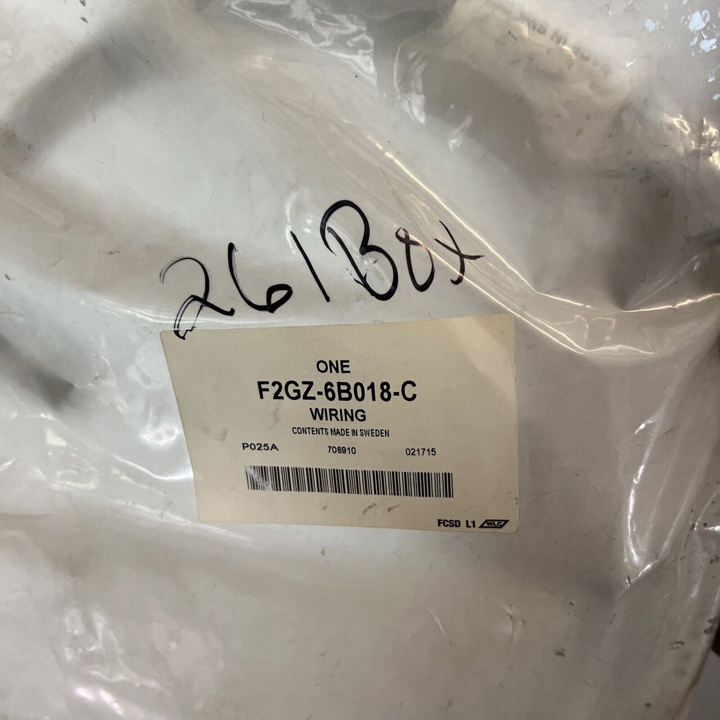 Genuine OEM Ford Wire Assembly F2GZ6B018C