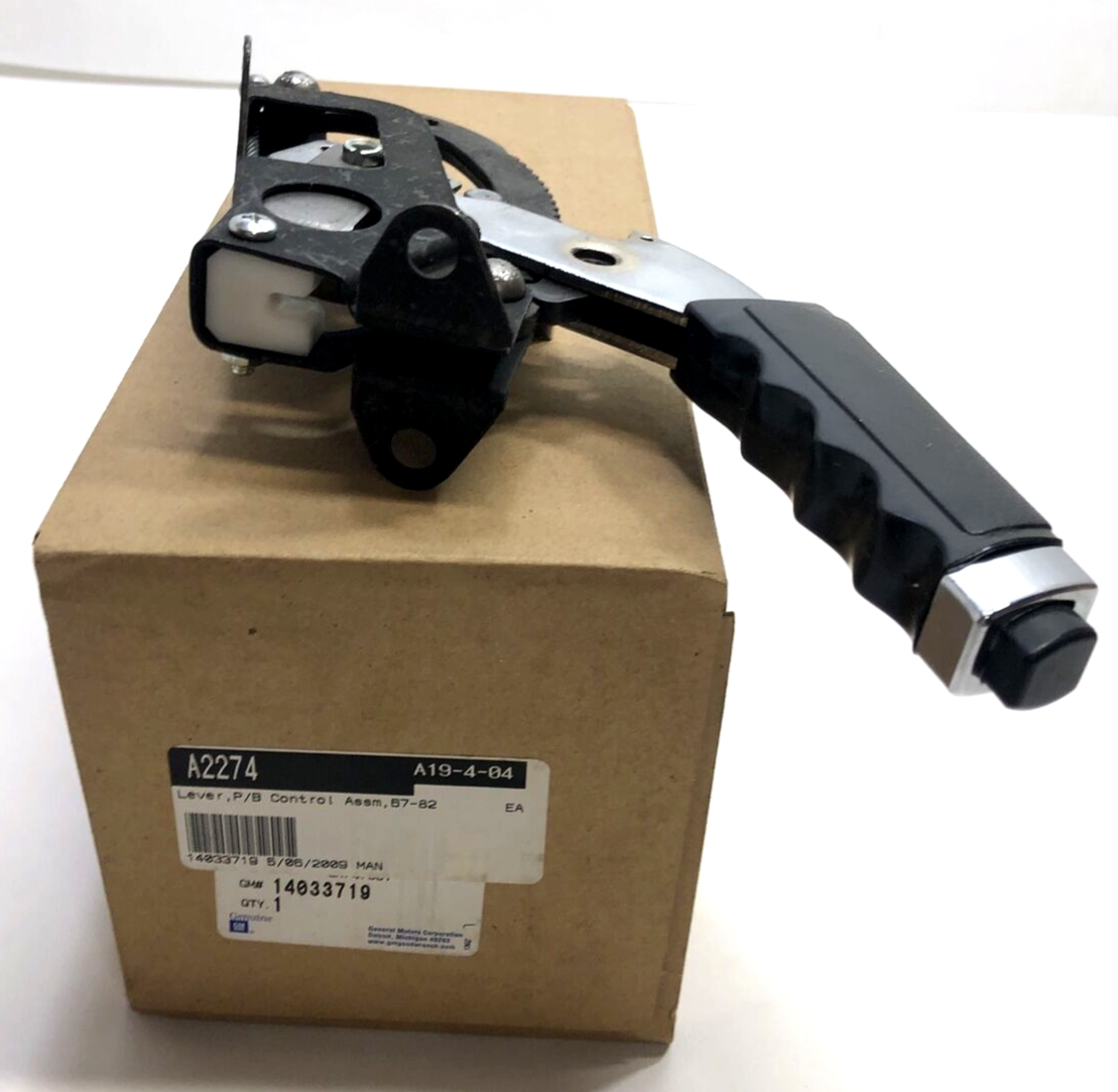 New OEM Genuine General Motors Parking Brake Lever Assembly 14033719