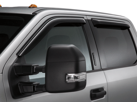 New OEM Genuine Ford 2020-2022 Window Deflectors Smoke Crew Cab VFL3Z18246J