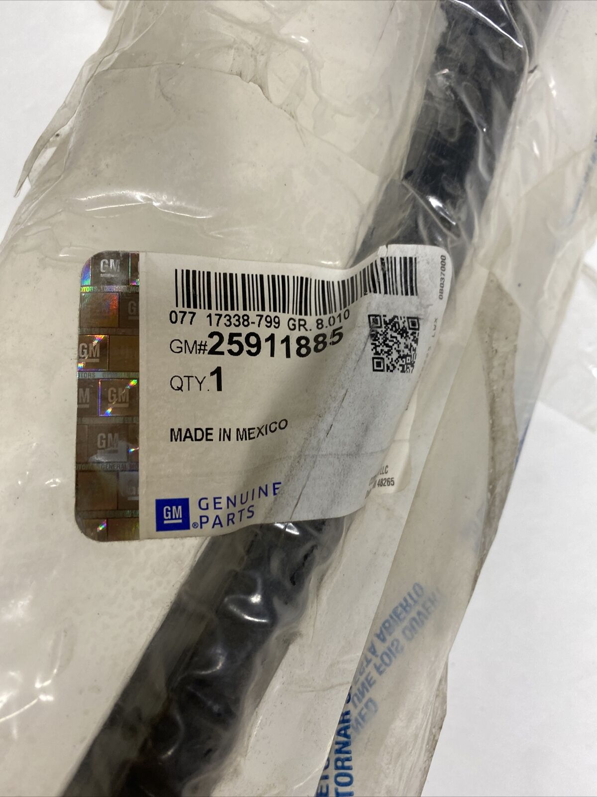 New OEM GM Chevy Malibu Rear Cowl Weather-Strip 2013-16 25911885