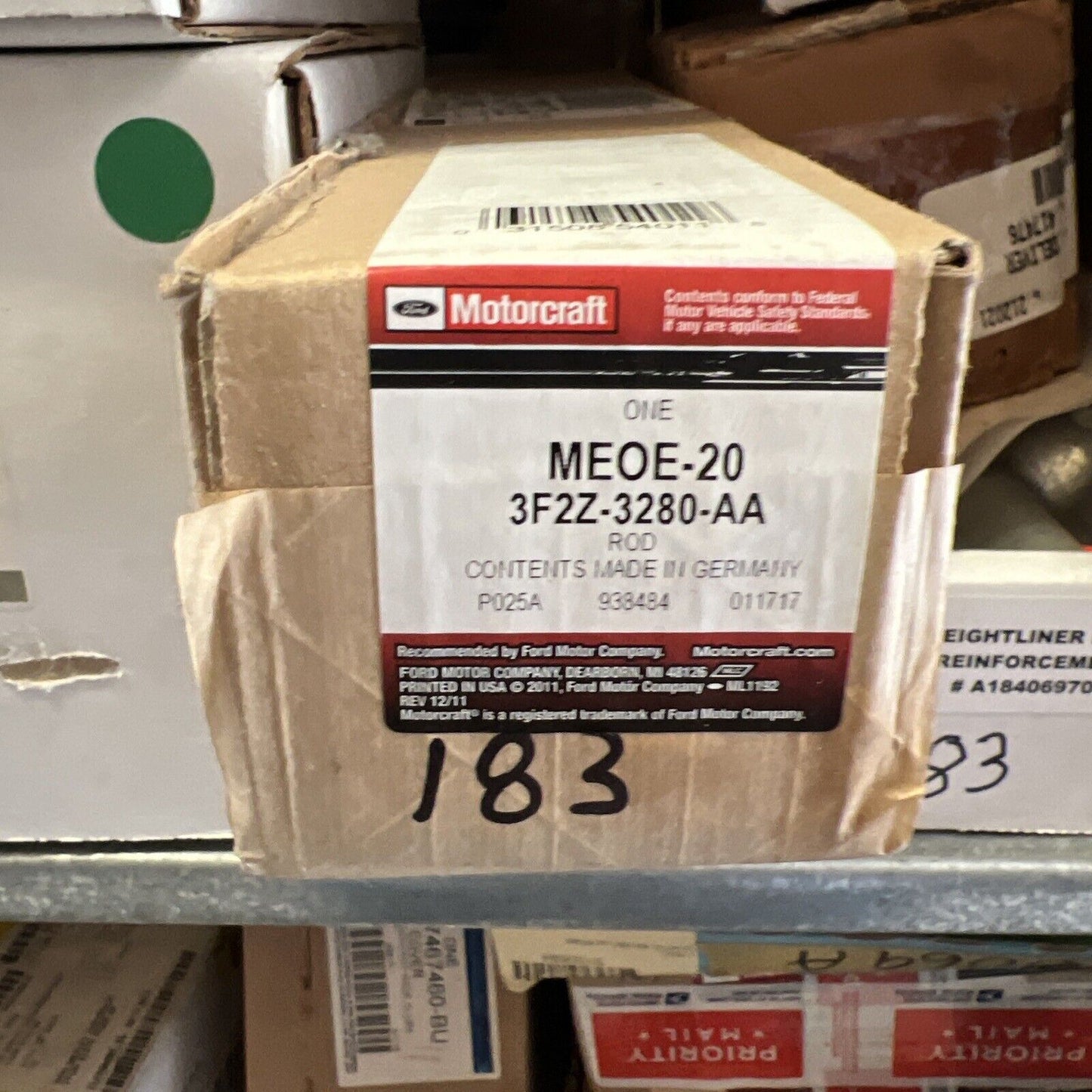 New OEM Genuine Ford F-250 Super Duty Steering Tie Rod End Motorcraft MEOE20