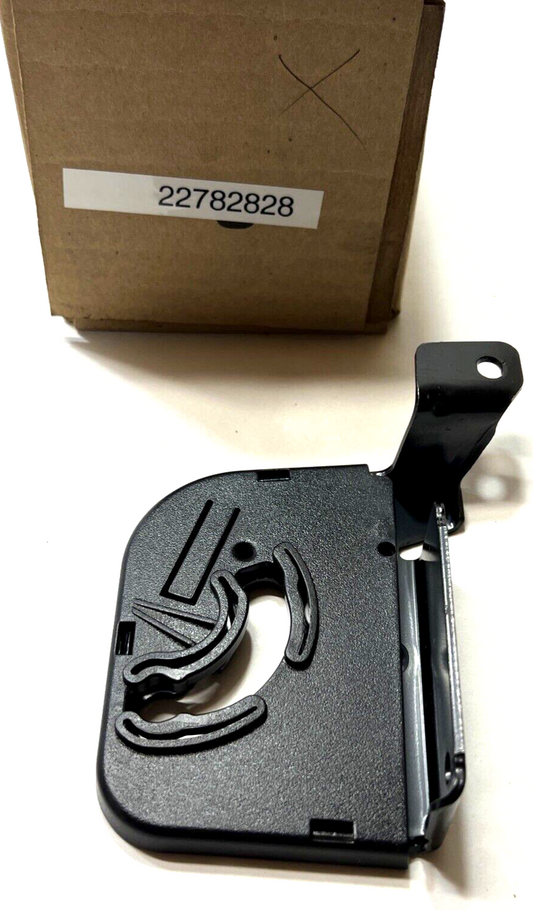New OEM GM 13-16 Rear Driver Side Seat Armrest Frame Bracket Jet Black 22782828