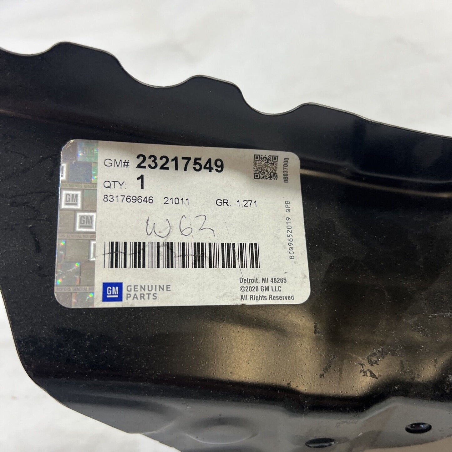 Genuine OEM GM Front Left Driver Side End Upper Tie Bar Support 15-22 23217549